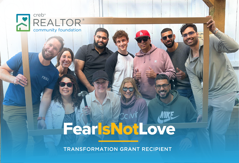 Volunteers support FearIsNotLove Volunteers support FearIsNotLove
