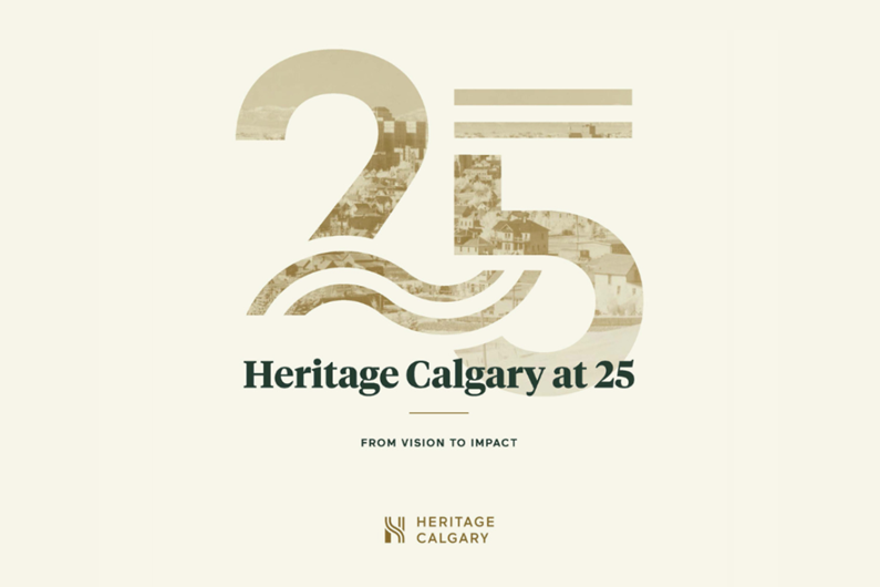 Heritage Calgary 25 CN Banner